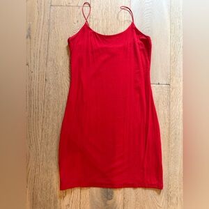 Aritzia Red Mini Dress